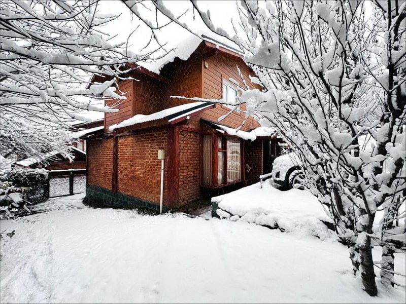 Cabañas Las Nubes, Bariloche en invierno