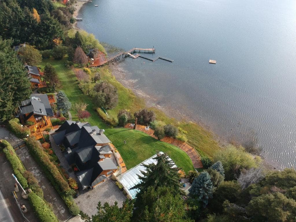 cabañas en bariloche frente al lago