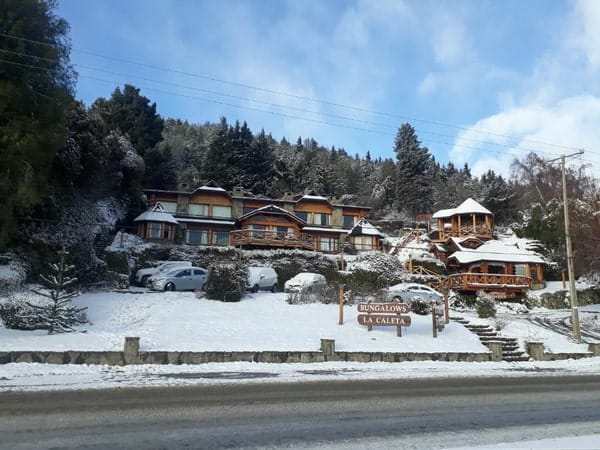 cabaña costa del lago bariloche