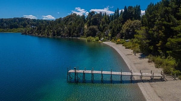 Alquiler de cabaña con costa de lago bariloche