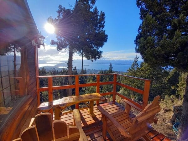 Cabaña para 3 con vista al Lago Nahuel HUapi