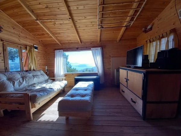 Cabaña con vista al lago para 3 personas